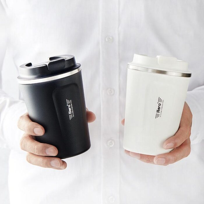 travel mug (3) Set of (3) drip coffee bag boxes with Hero thermo mug - Image 4
