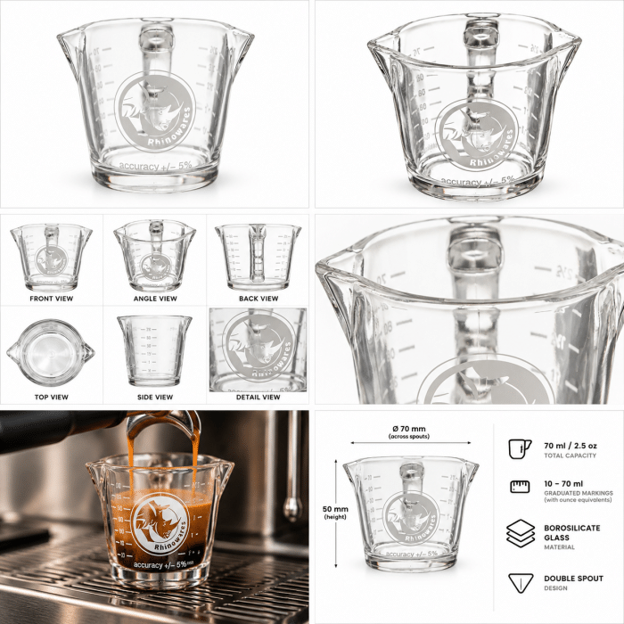 ⁦Rhino shot glass⁩ - الصورة ⁦3⁩