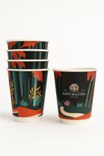 Roots Roastery Paper Cups - 8 oz - 18 cups - Image 2