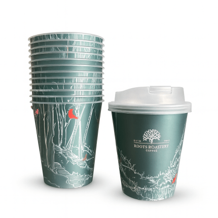 Roots premium plastic cups - 12 pcs