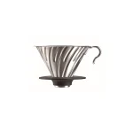 Hario - V60 Metal Dripper 02 - Silver - Roots Roastery