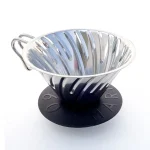 Hario - V60 Metal Dripper 02 - Silver - Image 2