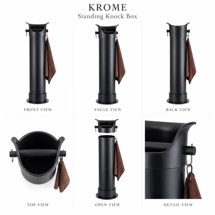 Krome - Standing Knock Box - Roots Roastery