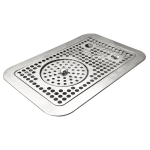 Krome - Glass Rinser Sink Drip Tray – Recessed -300mm