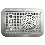 ⁦رينزر قياس ٩ X ١٤" مع حوض ٣٠٠ مم من كروم Krome - مزودة بفتحة تصريف⁩ - الصورة ⁦3⁩