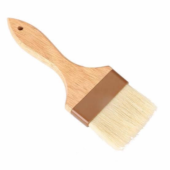 img_7067 Krome - 3″ Wide Flat Brush with Natural Bristle and Wooden Handle - الصورة 1