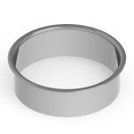 Krome - Round 6-3/4" Waste Bin Chute