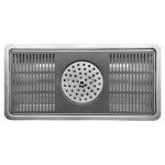 ⁦رينزر قياس ٧ X ١٦” من كروم Krome – مزودة بفتحة تصريف⁩ - الصورة ⁦3⁩