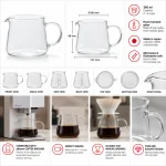 ⁦hario barista server 360 mll⁩ - الصورة ⁦2⁩