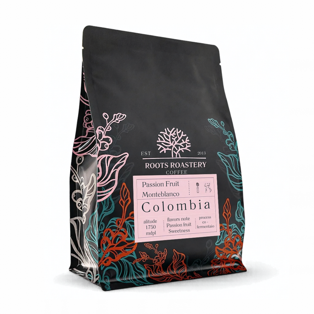 Colombia Passion Fruit - Mont Blanco Roots Roastery Colombia Passion Fruit Mont Blanco coffee 250g